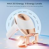 LUBEX 21J IPL Hair Removal Device, 3-in-1, 999,900 Flashes, Gold view 3