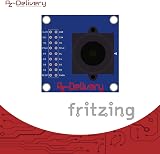 AZDelivery OV7670 Camera Module 640x480 VGA Arduino Compatible w/ E-Book view 6