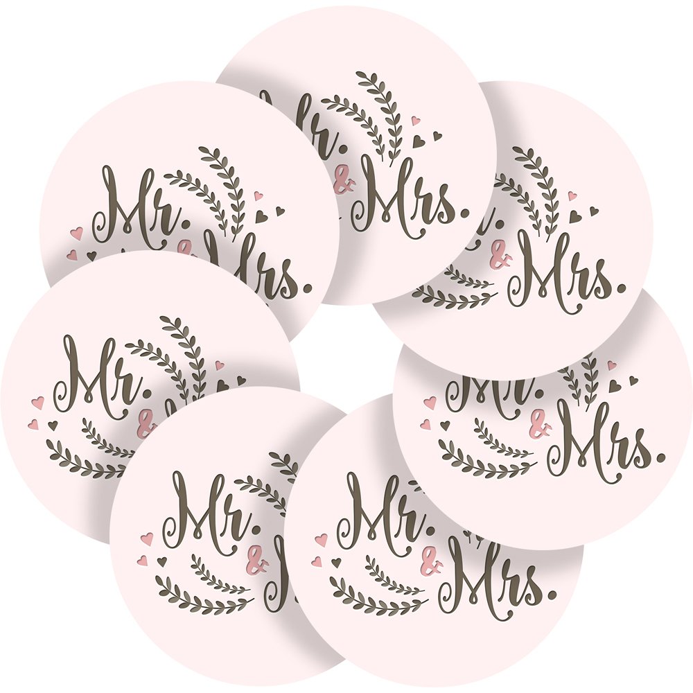 Children Graphic Flavour Mr And Mrs Wedding Reward Sticker Labels Teachers Parents 6 Stickers 9 5cm Art Craft Supplies Party Supplies Cate Org