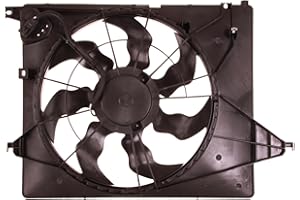 OTN TONG YANG TYG OE Replacement(CAPA Quality) Cooling Fan Extra Silent for 2013-2019 Hyundai Santa Fe / 2014-2015 Kia Sorento V6/3.3 | 25380-B8800 | HY3115143 | 620-463