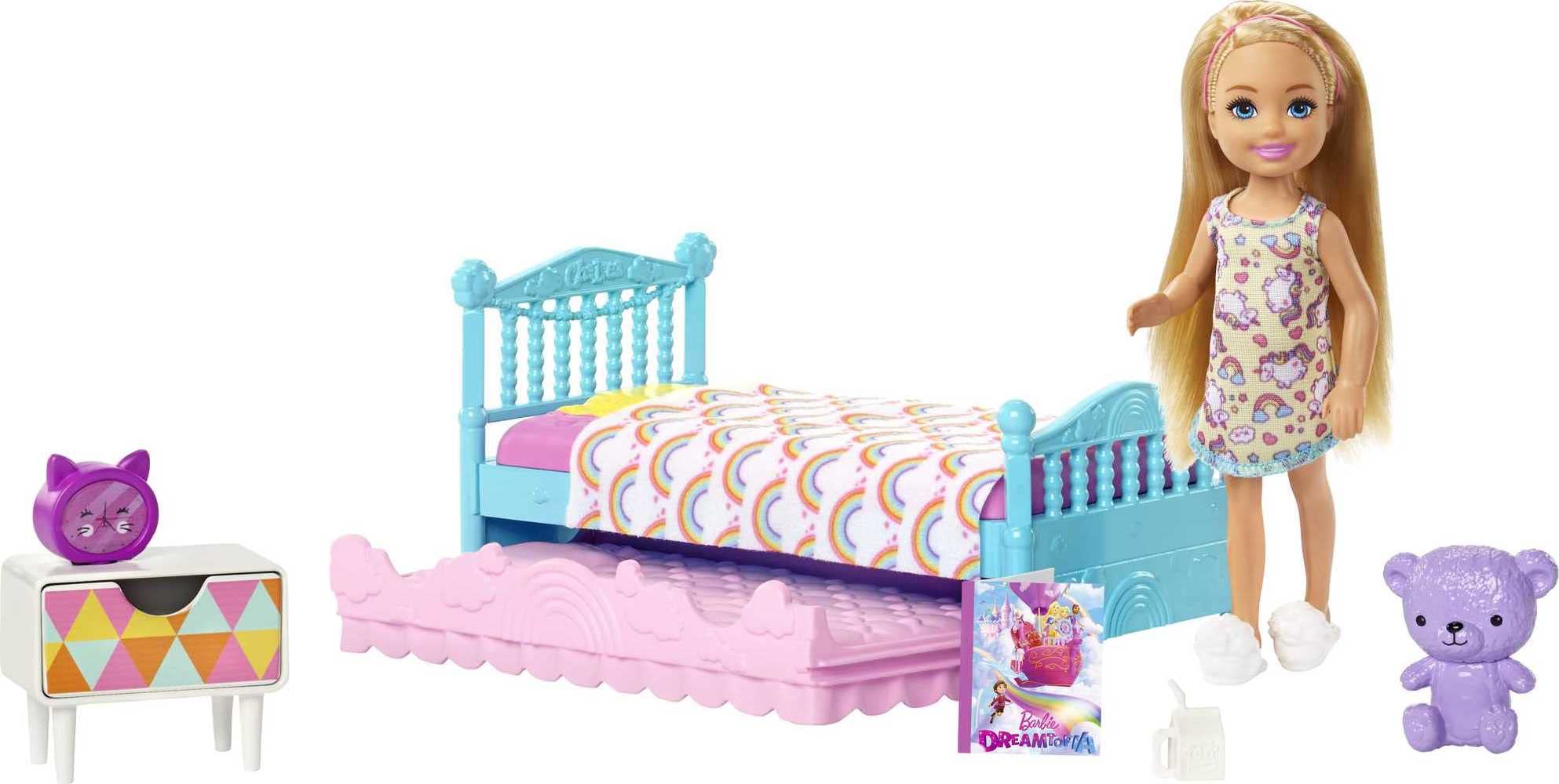 Barbie Bedroom Playset Barbie Doll Furniture Amazon Plastic Bunk