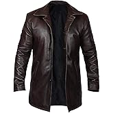 Men's Super Dean Winchester Vintage Sheep Leather Jacket - Jensen Ackles Natural Genuine Leather Jackets For Men