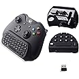 Megadream [Audio Compatible] Xbox One Controller Keyboard, 2.4G Mini Wireless Online Gaming Chatpad with 3.5mm Jack – Perfect Listen Music for Microsoft Xbox One/Xbox One S PC
