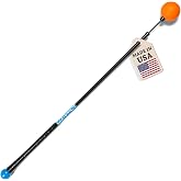 Orange Whip Golf Swing Trainer Aid Patented &amp; Made in USA for Improved Rhythm, Flexibility, Balance, Tempo, and Strength *American Made*