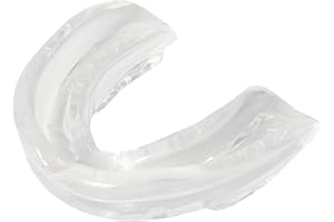 BFS IMPEX Mouth Guard Sports for Adults Best for Teeth,MMA Mouth Guard with Case for Boxing,Karate,Rugby,Football MouthGuard (Crystal)