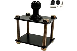 Mengfan Sway Control Adapter for 2"x3" A-Frame Trailers - Heavy-Duty Powder-Coated Steel & Bolt Design (Part #48385)