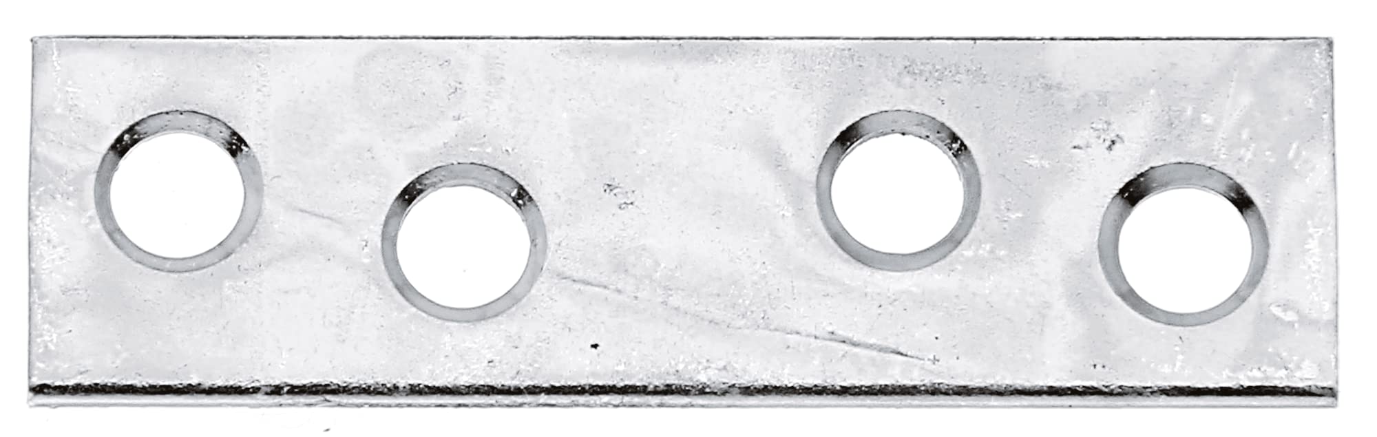 Connecting Plate Narrow Large Pack Yellow-Galvanised 50 x 14 mm / 12 STK. — image 1