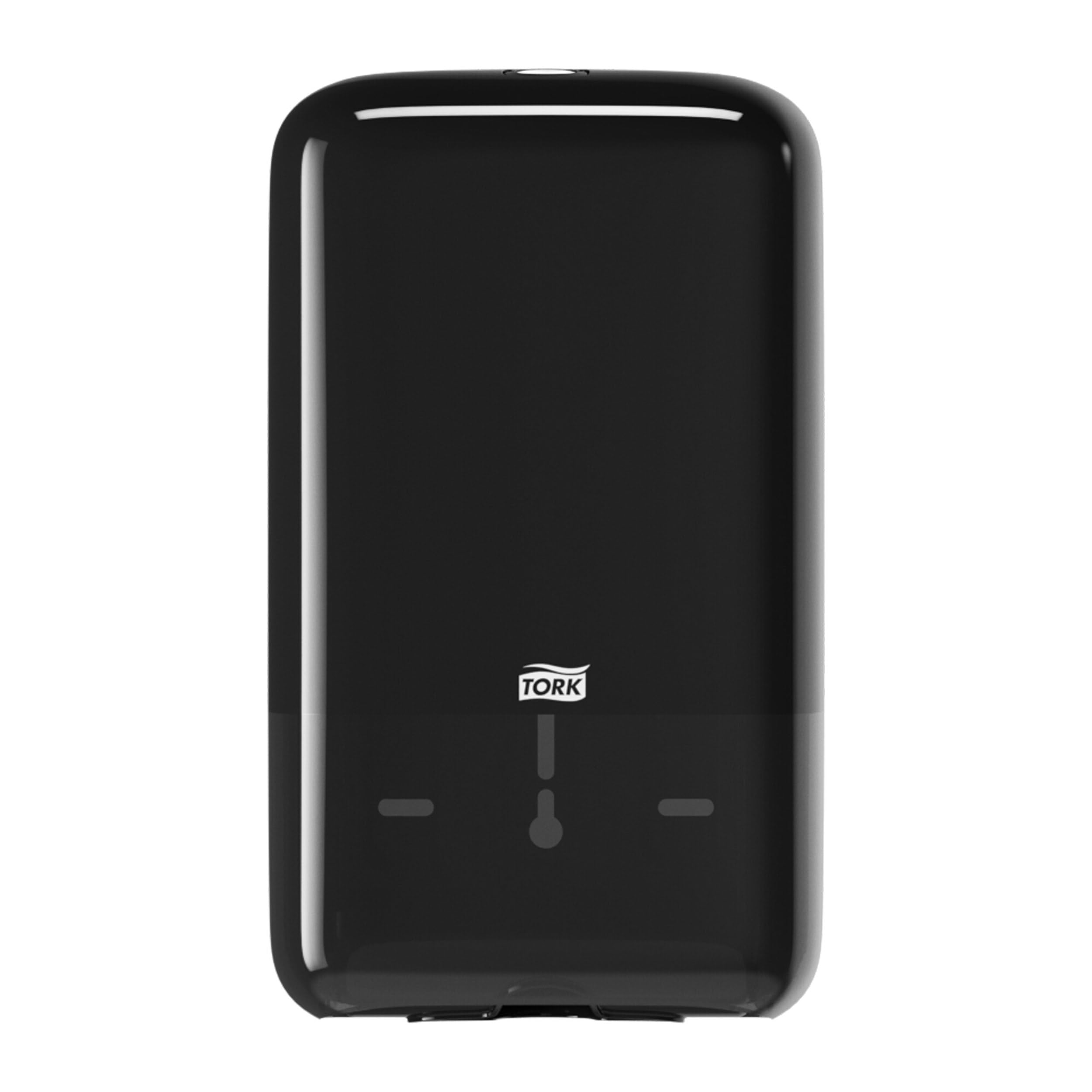 Tork Folded Toilet Paper Wall Mounted Dispenser Black T3, Compact, Elevation Range, 556008