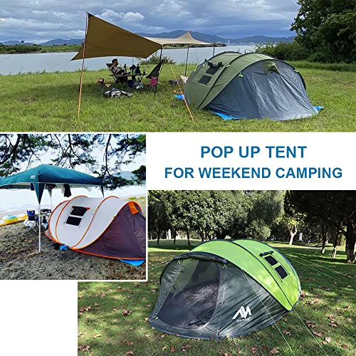 AYAMAYA Pop Up Tent Person Easy Pop Up Tents for Camping with
