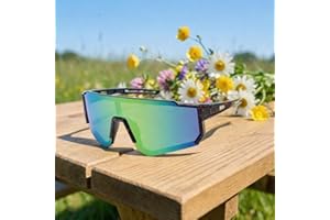 Youth Baseball Sunglasses for Boys Girls Age 6-12 Softball Cycling Sports Sunglasses for Kids Lightweight Frame