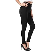 AFITNE Women's Yoga Dress Pants 2025 Fall Skinny Pull On Work Pants Stretchy Slim Fit Leg Office Casual Slacks
