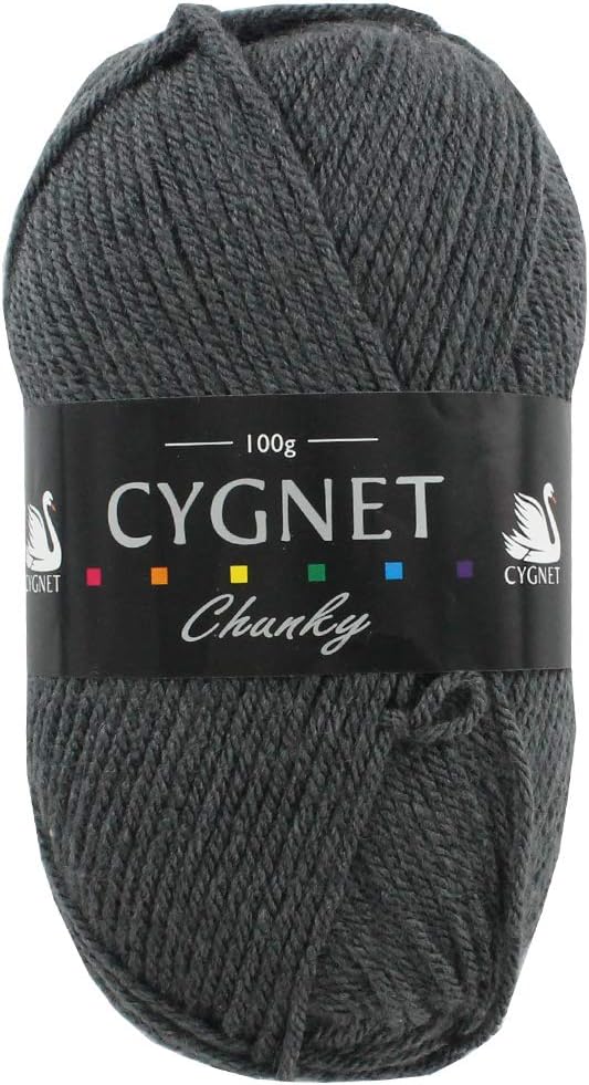 Cygnet Chunky Graphite Yarn 100g