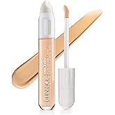 Clinique Even Better All-Over Full Coverage Concealer + Eraser Makeup For Dark Undereye Circles | With Hyaluronic Acid + Caffeine | Hydrating, Brightening + Depuffing