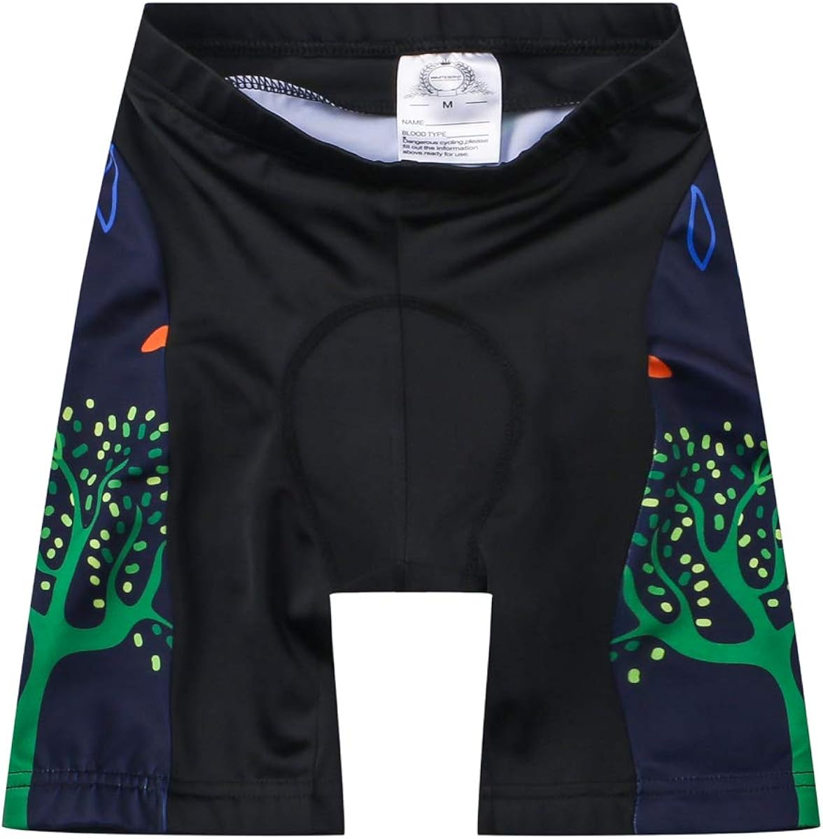 JPOJPO Cycling Bike Shorts Children Bicycle Riding Half Pants 4D Gel Padded Cycle Wear Tights: Clothing