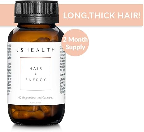 Amazon Com Jshealth Vitamins Hair And Energy Formula Hair
