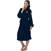 Northwest The Company Official NFL Denver Broncos XS Silk Touch Bath Robe with Number, Navy, 24" x 47"