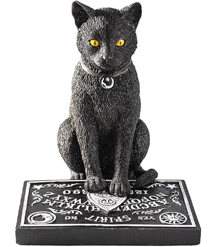 Amazon.com: Ebros Witching Hour Halloween Black Cat with Paws On