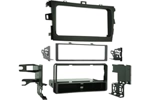 Metra 99-8223 Single DIN Installation Dash Kit for 2009 Toyota Corolla (Black), â€Quick-release