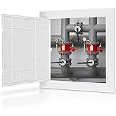 BEVTEE Access Panel for Drywall, 12x12 inch, Wall Access Panel, Plumbing Wall Access Doors for Drywall, Ceiling, Wiring, Cabl