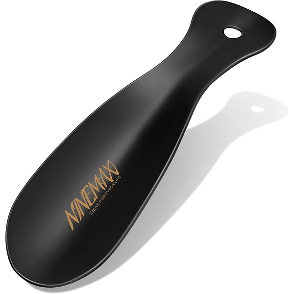 Chausse-Pied En Plastique Noir - Longueur 16cm - Flexible Et Léger Pour Chaussures Et Bottes