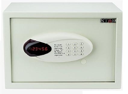 Stok St- Slw01 Electronic Safe/Safe Locker/Safe Box/Electronic Safe Lockers For Home And Office Size- With Shelf (25X35X25) Cm