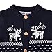 ZOEREA Unisex Newborn Baby Overall Long Sleeve Christmas Sweaters Coat Deer (Label 60/Age 1-4 Months, Navy)