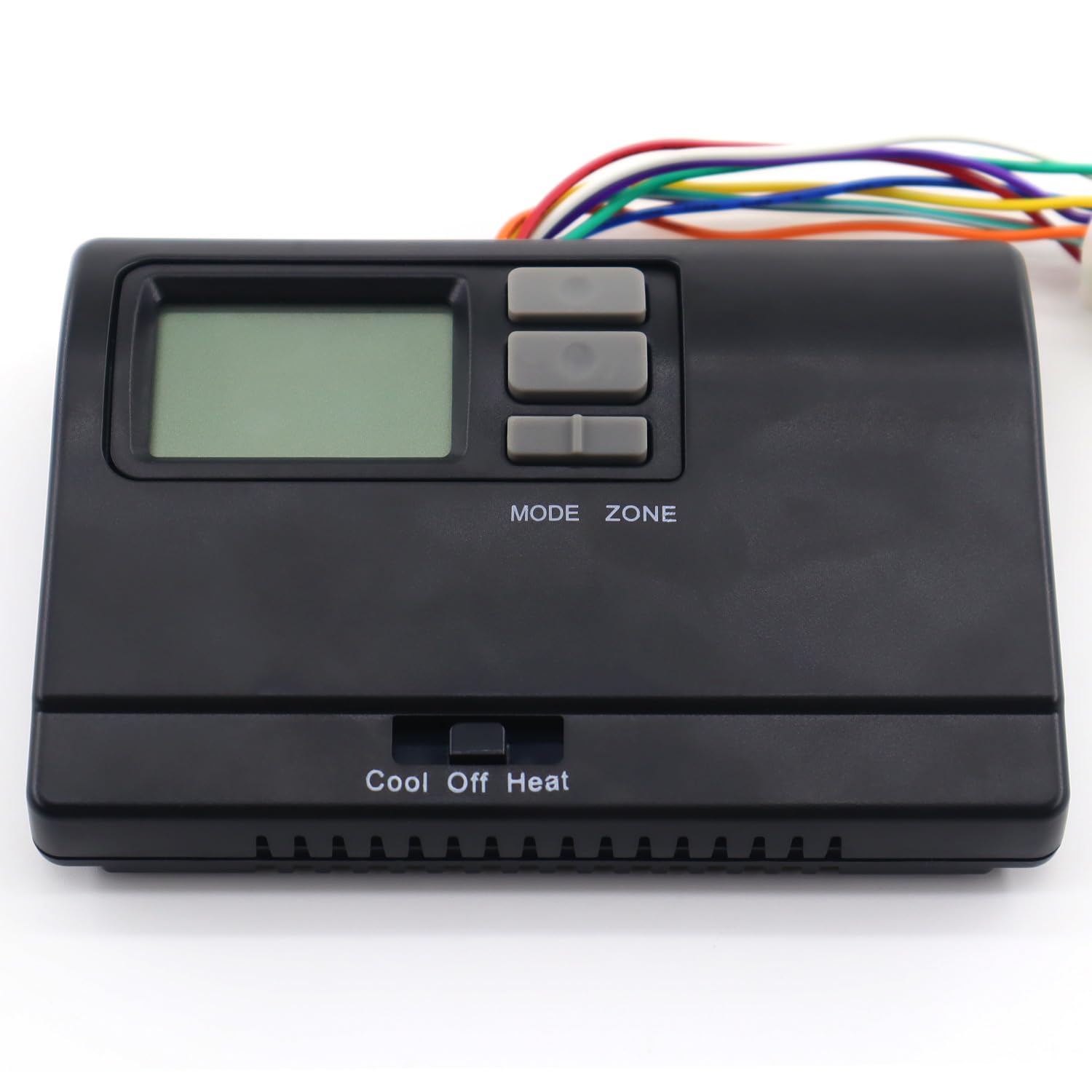 Photo 1 of 8330D3351 Digital Thermostat, Rv Thermostat Heat/Cool Wall-Mount Black