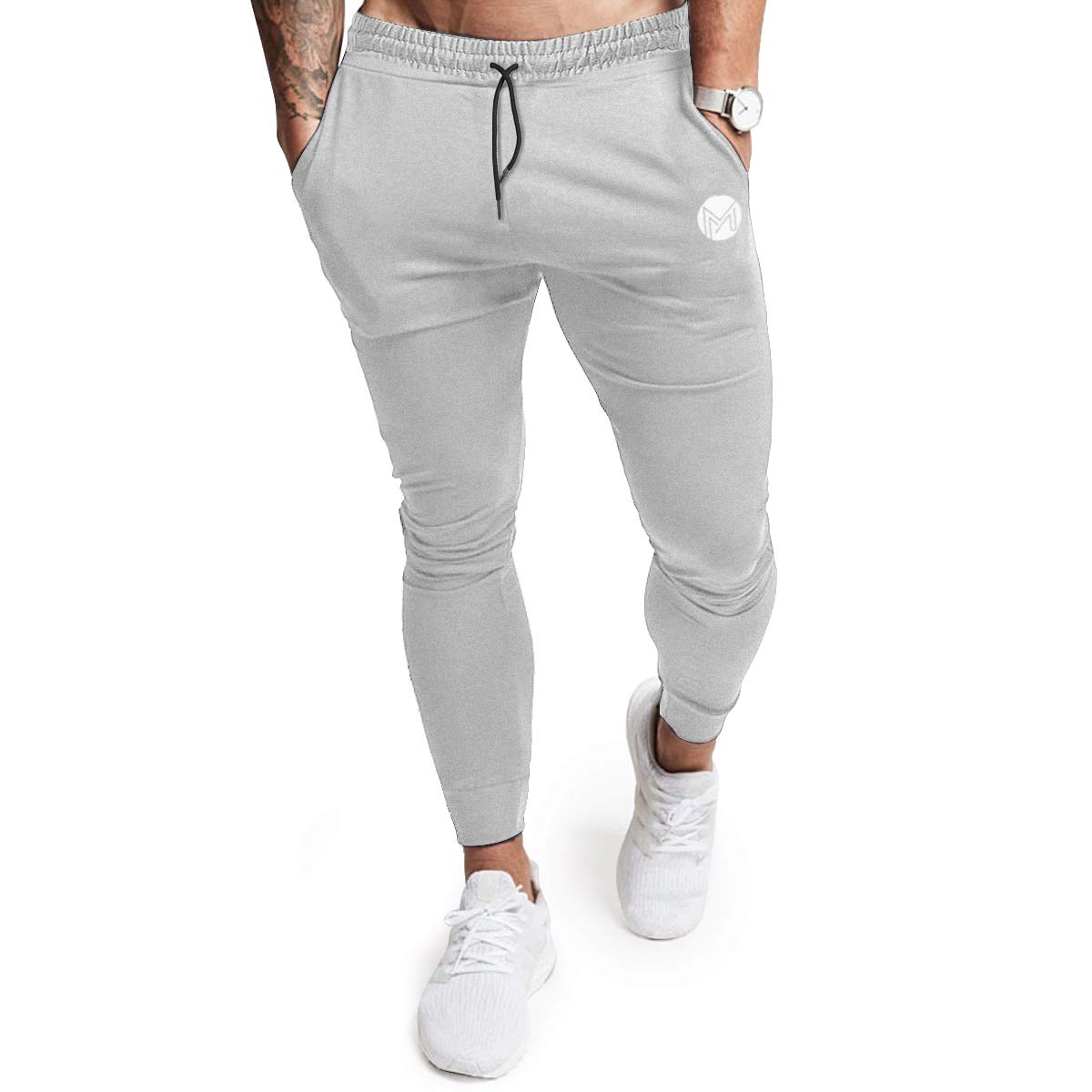 MICOZIFY Men’s Workout Jogger Pants, Stretch Gym