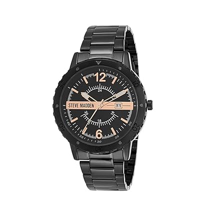 Analog Black Dial Mens Watch - DK11115-1