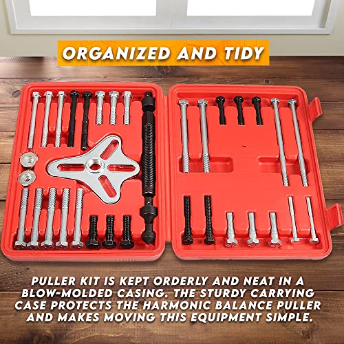 Shankly Harmonic Balancer Puller, Crankshaft Pulley Removal Tool or