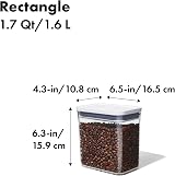 OXO Good Grips POP Container Rectangle Short 1.6 L White view 2