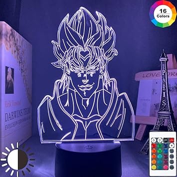 Amazon 3dイリュージョンランプledナイトライトアニメジョジョ奇妙な冒険寝室の装飾アクリルタッチセンサーカラフルなテーブルランプディオ最高の 誕生日ホリデーギフト子供のため Jlck テーブルランプ 通販 Amazon 3dイリュージョンランプledナイトライトアニメジョジョ奇妙な冒険寝室の装飾アクリルタッチセンサーカラフルなテーブルランプディオ最高の 誕生日ホリデーギフト子供のため Jlck テーブルランプ 通販