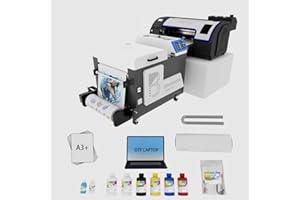 Lancelot Auto-Maintenance M1630 Pro-DTF Printer Machine-Doubled Speed Over L1800 with Auto-Powder Shaker Dryer,White Ink Circulation & Auto-Film Cutter,DTF Printer Bundle for T Shirt Printing