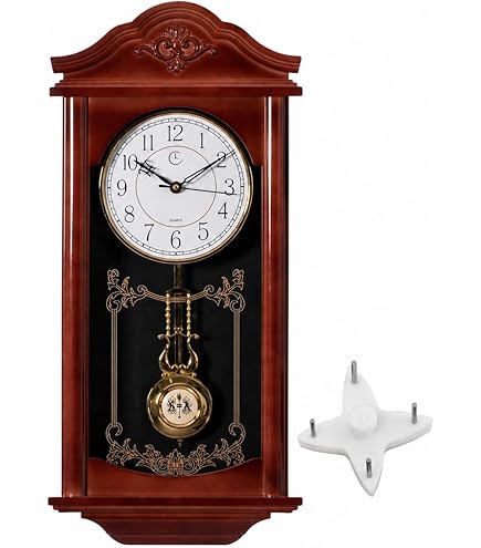 Amazon.com: Bedford Clock Collection Antique Mahogany Cherry Oak