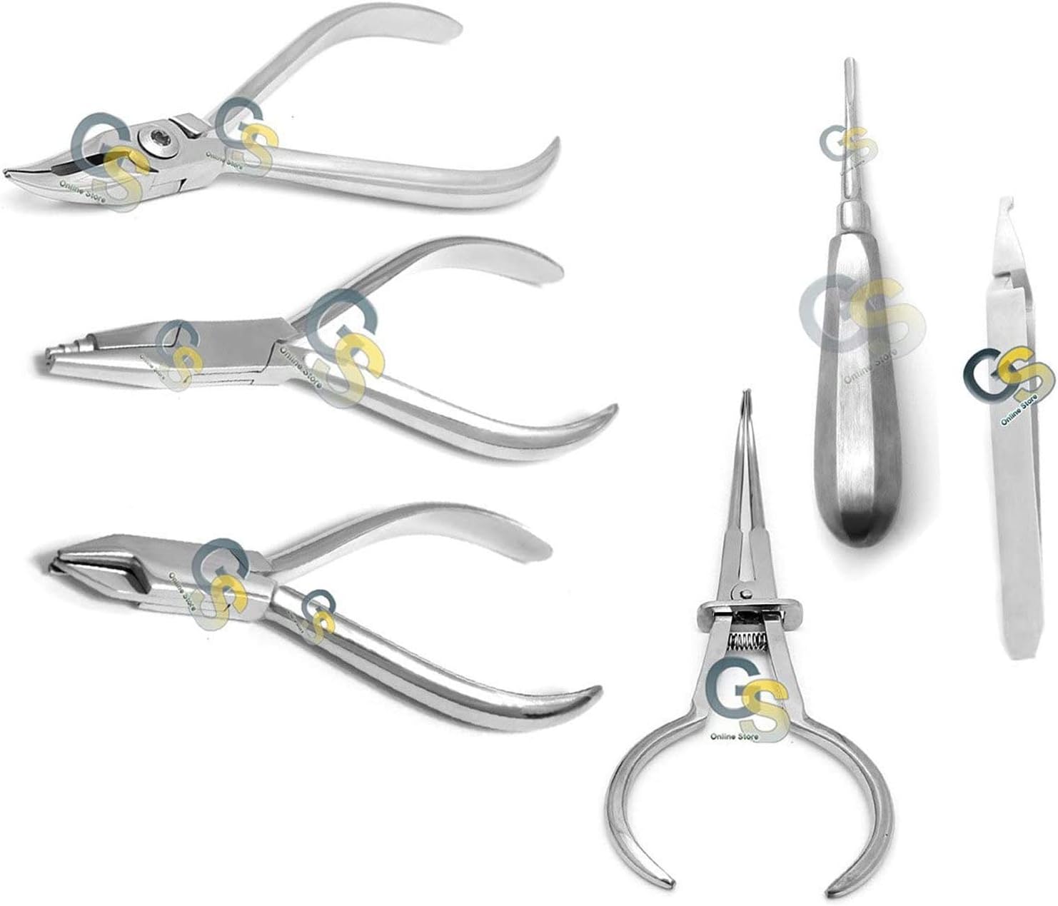 G.S Orthodontic Pliers KIT of Ortho Instruments