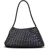 Women's Woven Tote Bag Purse Trendy Woven Shoulder Bag Purses Handbags,Female Satchel Messenger Bags, Fashion Shoulder Crossbody Bag