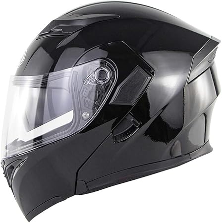Amazon システムヘルメット フリップアップヘルメットバイクヘルメット ジェット ダブルシールド ヘルメット フルフェイスヘルメット 男女兼 ハーレー フリップアップ シールド付き ヘルメット 人気商品 Pscマーク付き E12 L システム 車 バイク