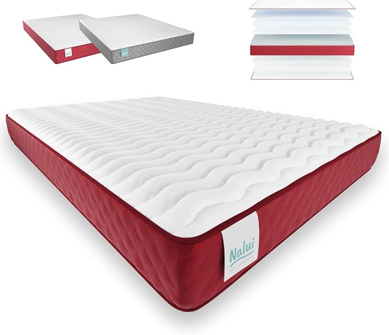- Colchón Viscoelástico Reversible Gredos 160x190cm con Sistema VISCONFORT, Tejido Strech y Tejido 3D Transpirable. Altura: ±21cm | Firmeza Medio-Alta | Adaptable | Fabricado en España