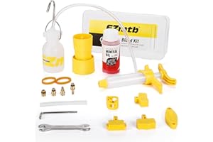 KADACHA Brake Bleed Kit for Shimano - Mountain Hydraulic Disc Brake Bleeding Kit Tool with 60ml Mineral Oil Brake Fluid (Style:A)