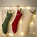 Funny Party Newest 3 Pack 15” Knit Christmas Stockings,Wihte/Green/Red