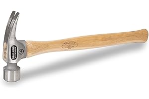 VAUGHAN DALLUGE 14oz Titanium Hammer, Magnetic Nail Holder, Milled Face, 7170, VN07170