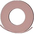 XHF 3/16 Inch 20Ft 3:1 Waterproof Heat Shrink Tubing Roll Marine Grade Adhesive Lined Heat Shrink Tube, Insulation Sealing Oil-Proof Wear-Resistant Brown