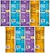 Biena Chickpea Snacks, NON GMO, Gluten Free, Excellent Source of Fiber, Healthy Treats For Everyday, Variety Pack Sampler By Variety Fun (9 Count)