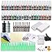 Starter Tattoo kit 2 Tattoo Machine Power Supply Needles 40 Inks Y-020