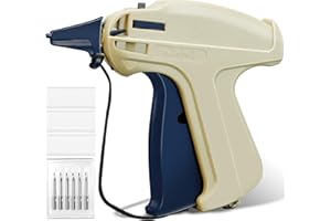 DRFZCA Tagging Gun for Clothing, Tag Gun for Clothing, Retail Price Tags for Clothes with 6 Needles & 3500pcs 2" Barbs Fasteners Perfect for Warehouse, Consignment, Garage, Store, Boutique