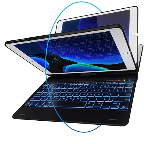 iPad Keyboard Case for iPad 2018 (6th Gen) 2017 (5th Gen) iPad