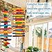 Coppthinktu Bird Toys, 2 Pack Parrot Bird Chew Toy with Bell, Parrot Bird Chew Toy Multicolored Wooden Block Bite Toys, Wooden Block Bird Parrot Toys for Small and Medium Birdsthumb 4