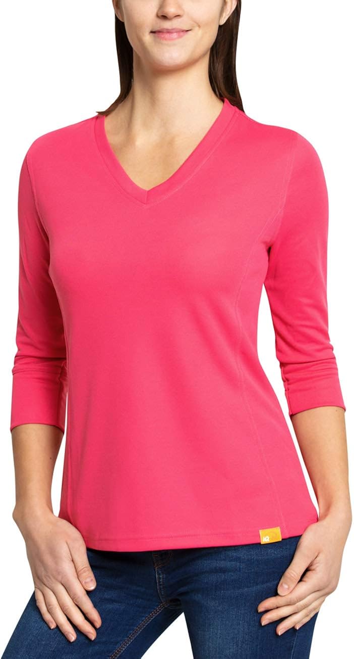 iQUV Women's VNeck Sun Protection Shirt, Womens, 572100 Amazon.co.uk
