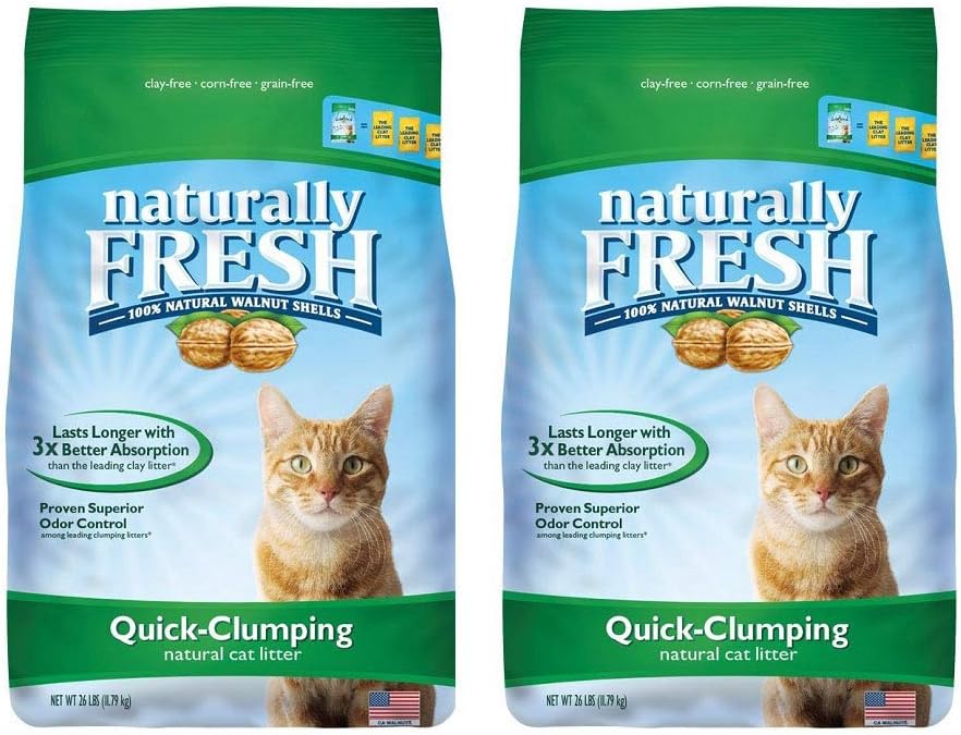Naturally Fresh Cat Litter WalnutBased QuickClumping