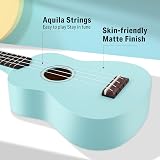 Donner Soprano Ukulele Kit DMU-01 21 Inch Macaron Green Beginner Bundle view 2